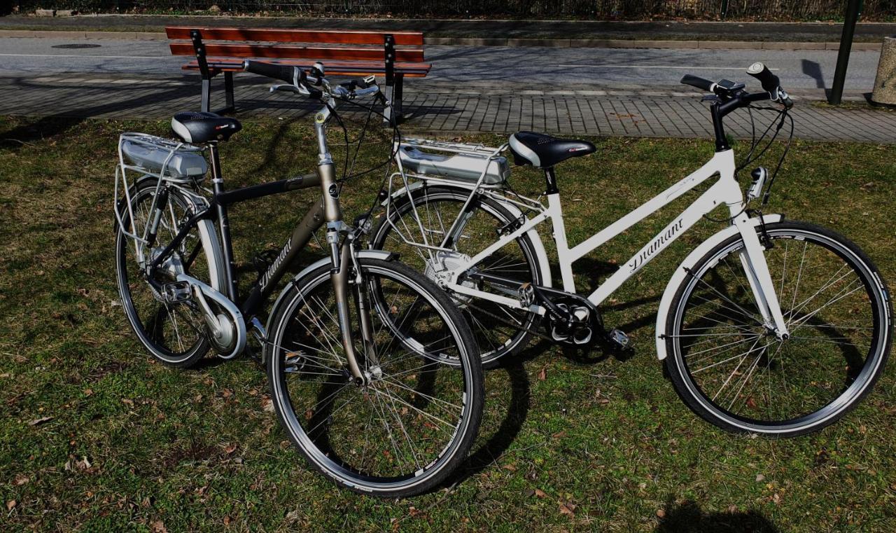 Ferienwohnung Tukan Apartment Dresden Laubegast Wlan Tv Ebike ภายนอก รูปภาพ